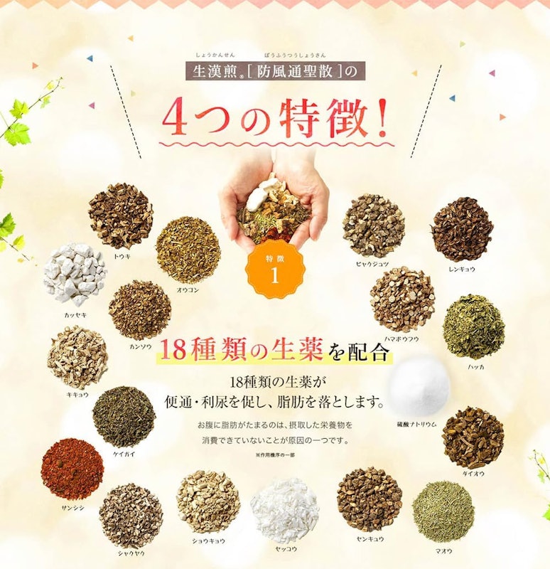 新生防風通聖散 顆粒 4
