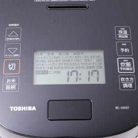 新品　東芝 TOSHIBA RC-10VST（K） 真空圧力IHジャー炊飯器