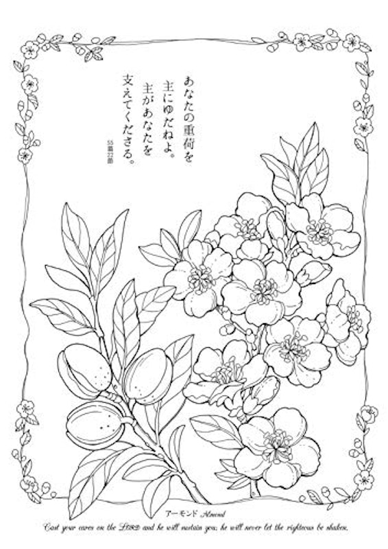 詩篇と共に楽しむ大人の塗り絵 2