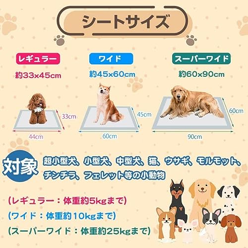 アイリスオーヤマ ペットシーツ 薄型 多頭飼い 小型犬 超大判サイズ 8