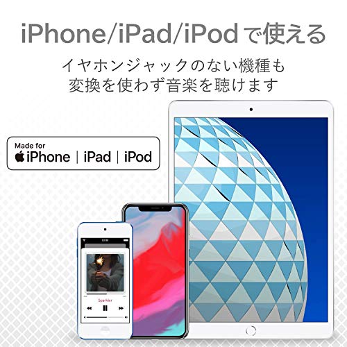 Lightning接続ヘッドホンマイク/FAST MUSIC(TM) 2