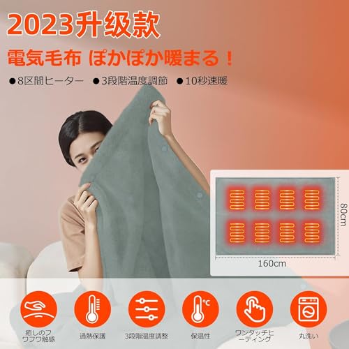 着る電気毛布 3