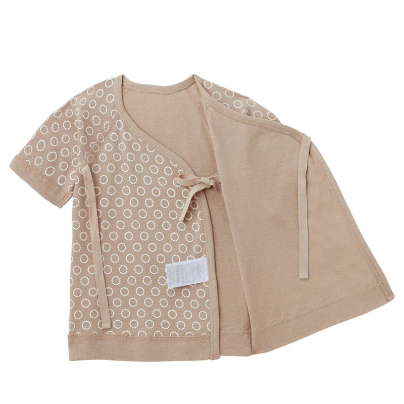 オーガニックコットン短肌着2枚セット 8
