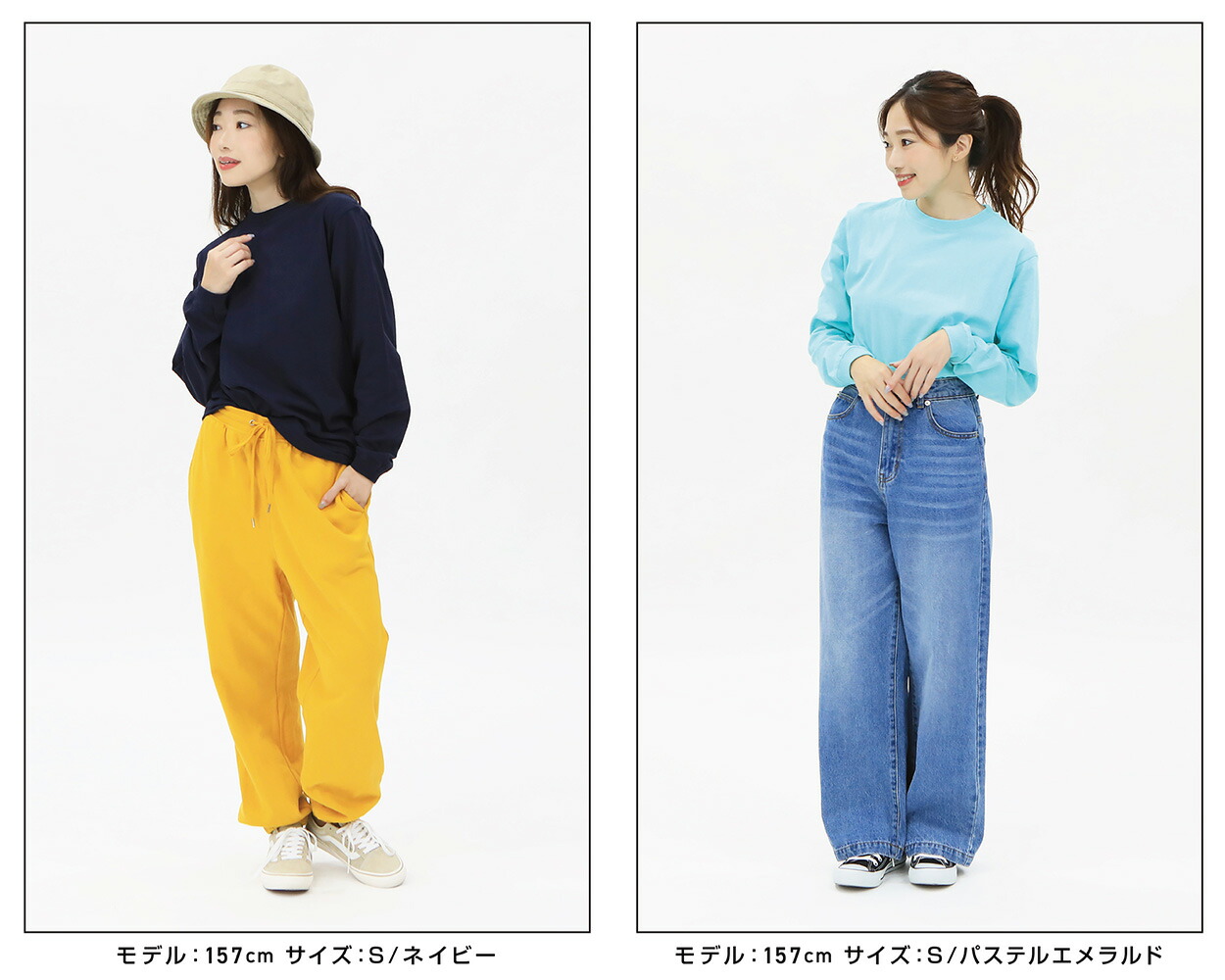5.6オンス ロングスリーブ Tシャツ 7