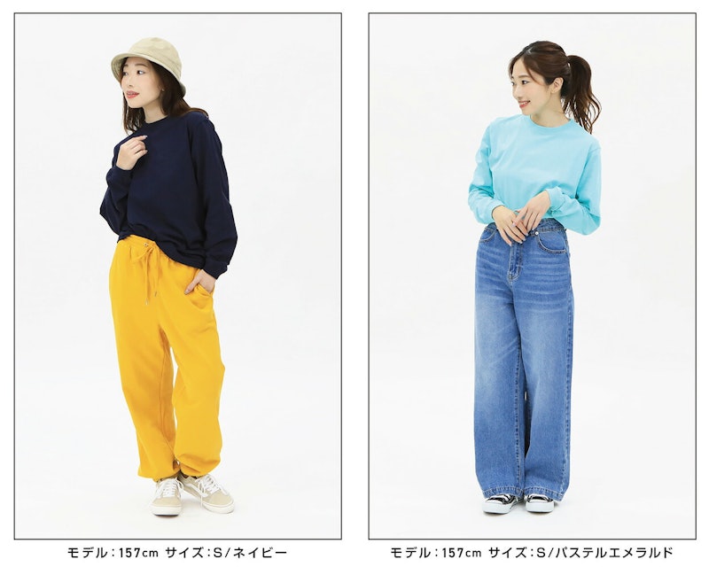 5.6オンス ロングスリーブ Tシャツ 7