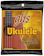 G.H.S Hawaiian Ukulele Black Nylon 1