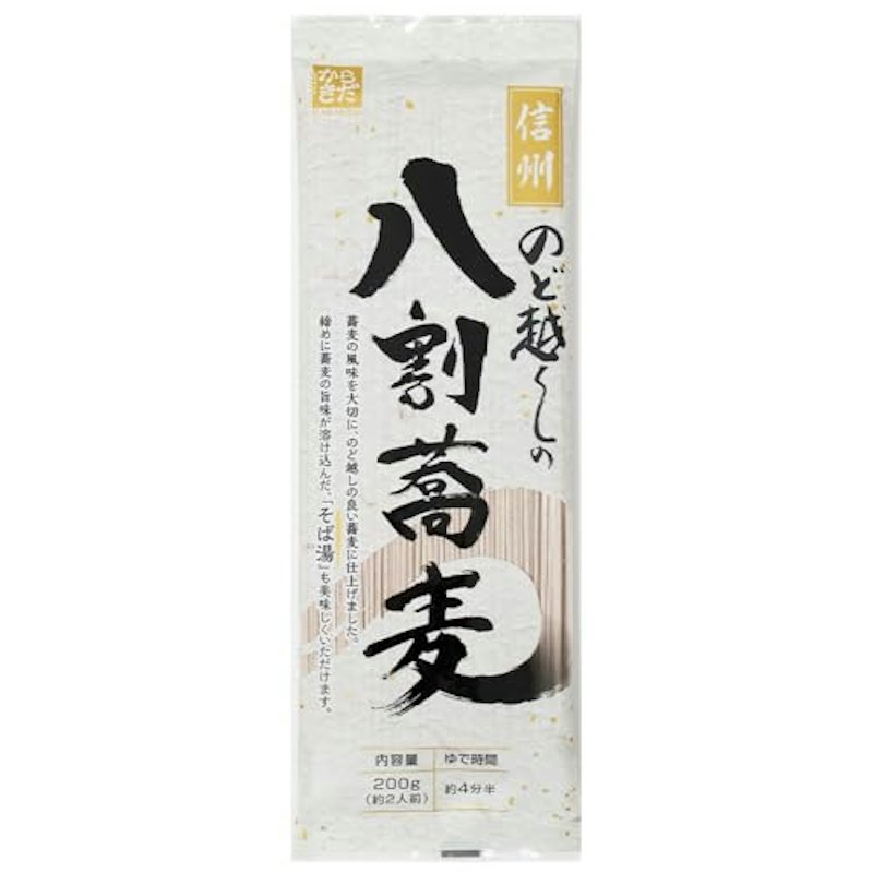 信州 のど越しの八割蕎麦 1