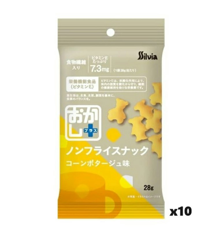 おかし+ノンフライスナック コーンポタージュ味 1