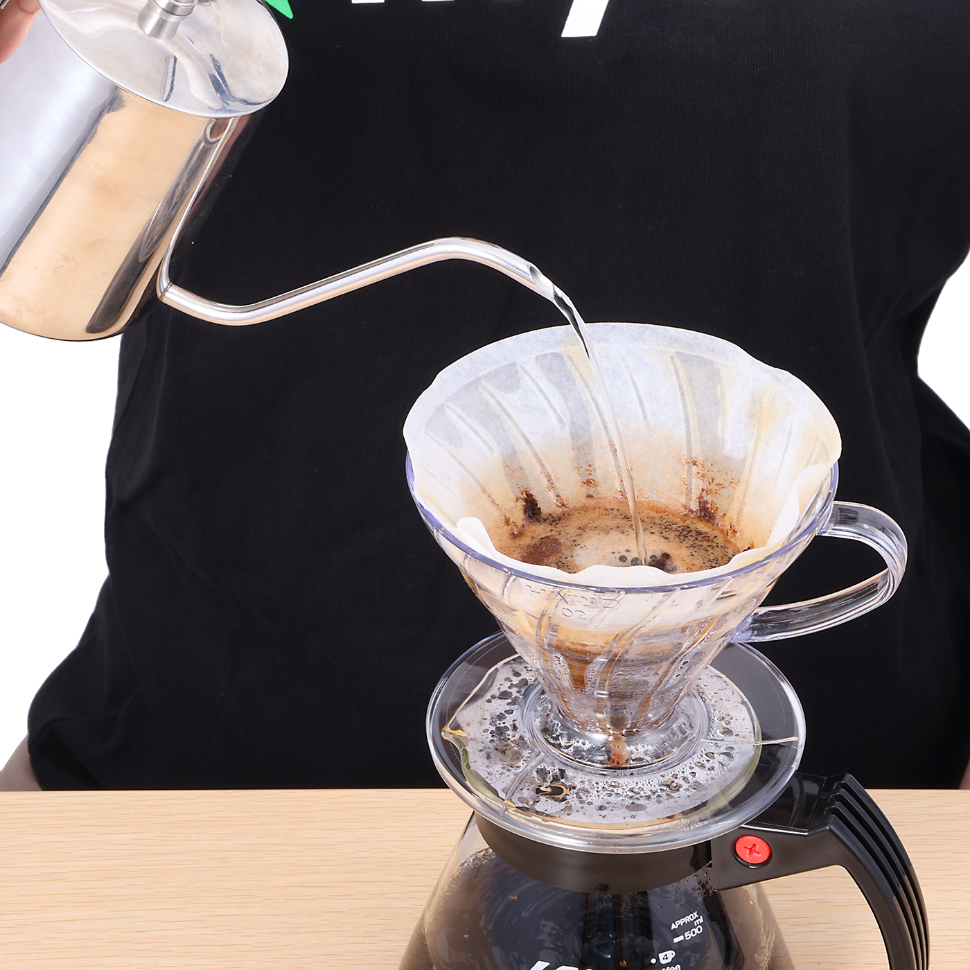 キャプテンスタッグ アルゴ 珈琲ドリップケットル ‎UW-3544をレビュー