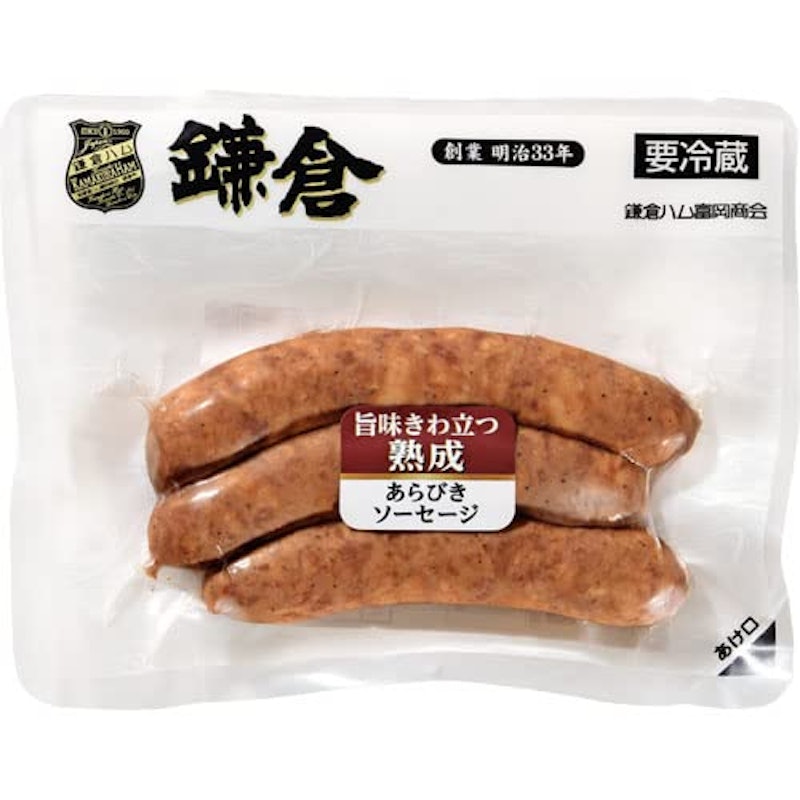 旨味きわ立つ熟成あらびきソーセージ 1