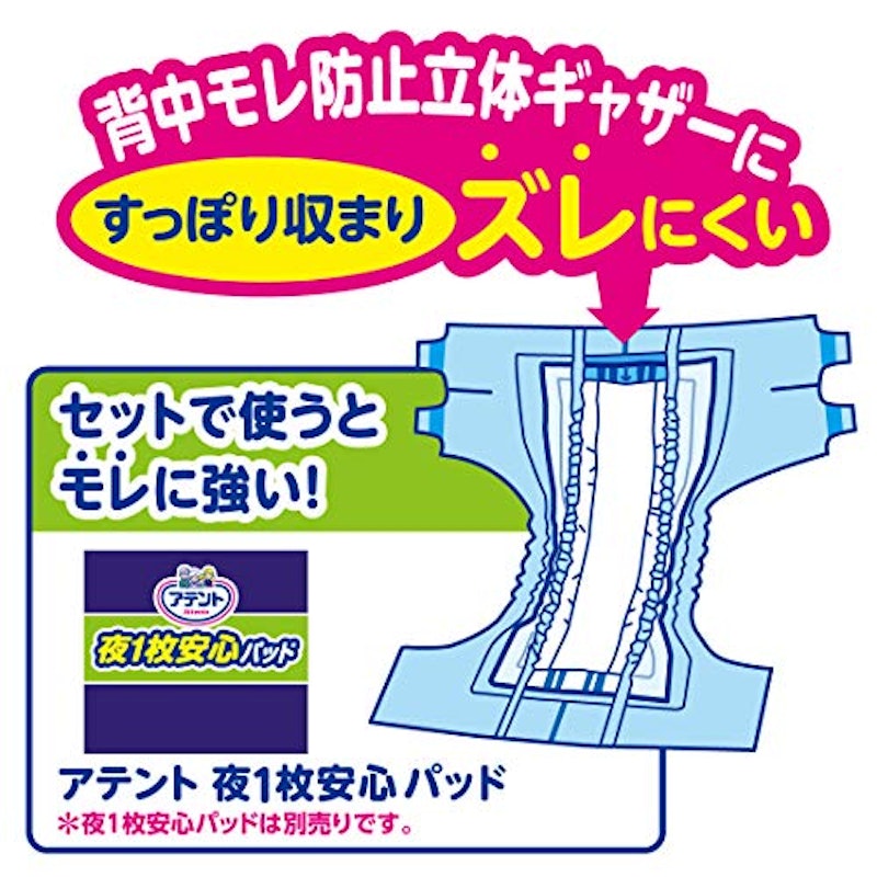 背モレ・横モレも防ぐ うす型スーパーフィットテープ式 L 5