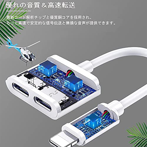 iPhoneイヤホン変換ケーブル 3