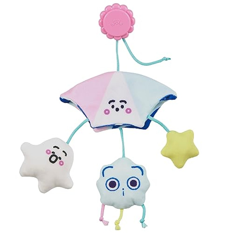 ぷしゅぷしゅとそらのライオン おそとでゆらゆらベビーカーメリー 1
