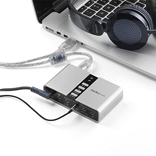 7.1ch対応USB接続外付けサウンドカード 4
