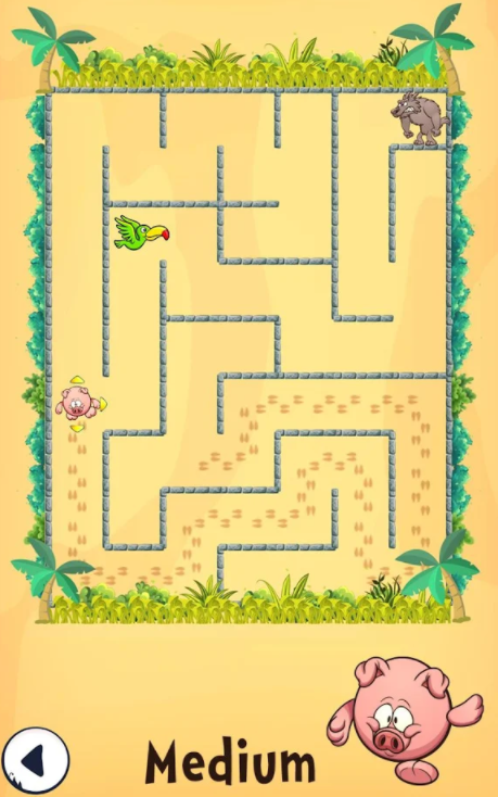 迷路ゲーム 子供のパズルと教育ゲーム 3