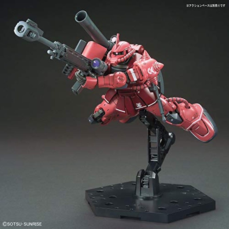 HG 1/144 シャア専用ザクII 赤い彗星Ver. 4