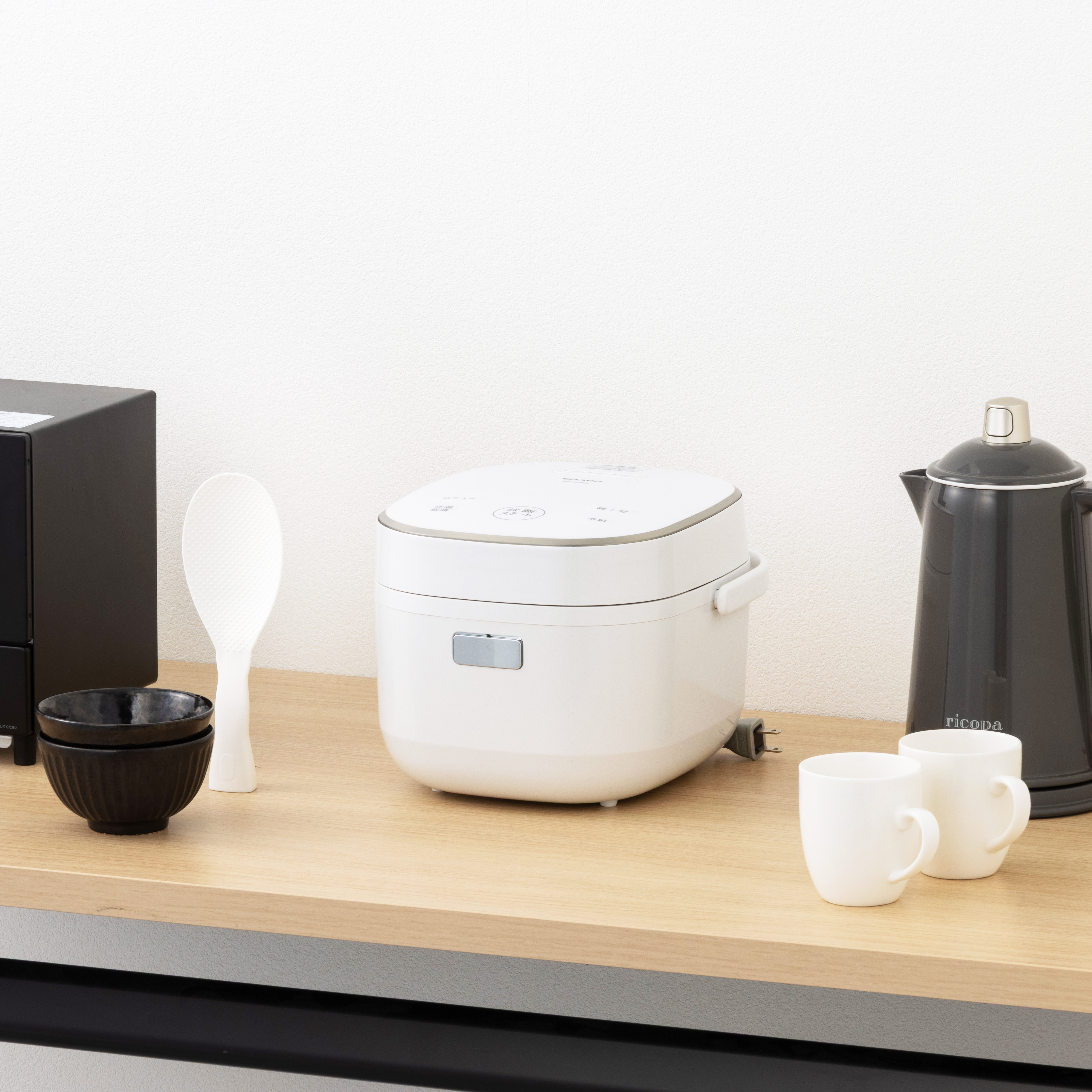 SHARP シャープ 炊飯器 KS-CF05E-W ホワイト 2026年製 シャープ KS-CF05B-W [ホワイト系] 価格比較 - 価格.com