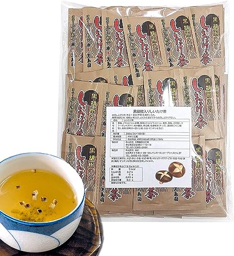 粉末 コラーゲン入 黒胡椒入りしいたけ茶  3
