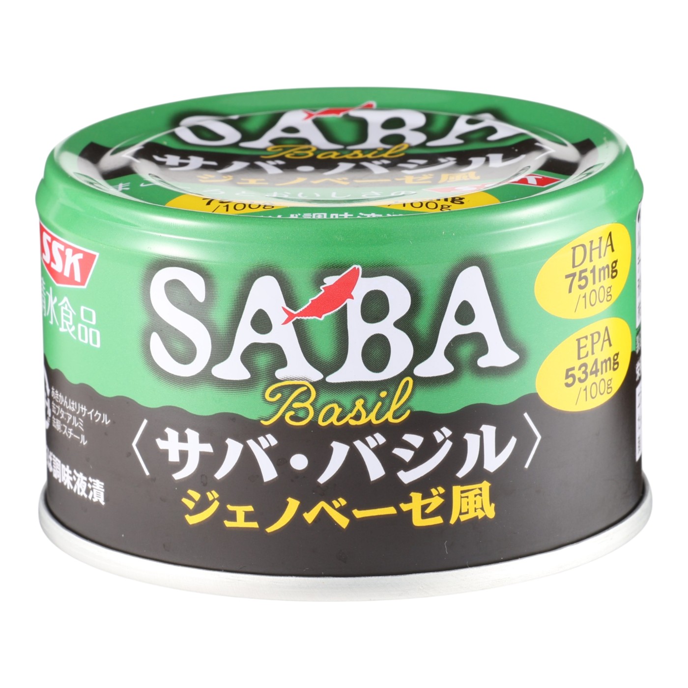 清水食品 SABA サバ・バジル ジェノベーゼ風を検証レビュー！サバ缶の選び方も紹介 1