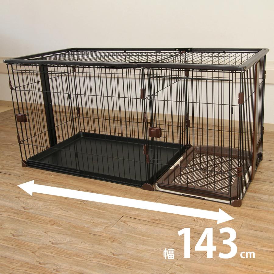 ペットケージ ペットサークル 犬ケージ 犬ゲージ 屋根付き ペットゲージ 楽天市場】【屋根付きセット】犬 ケージ 幅120×奥行80 PWSR-1280 送料