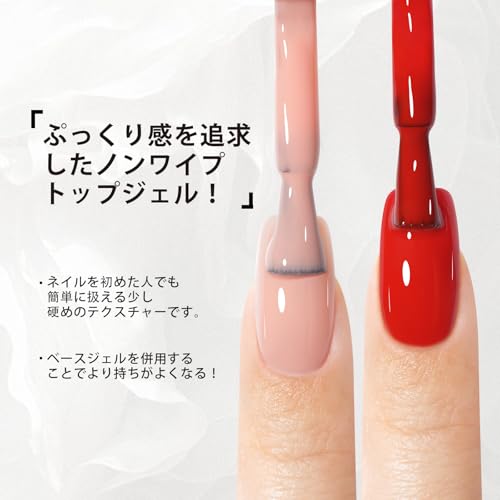 ジェルネイル トップコート 4