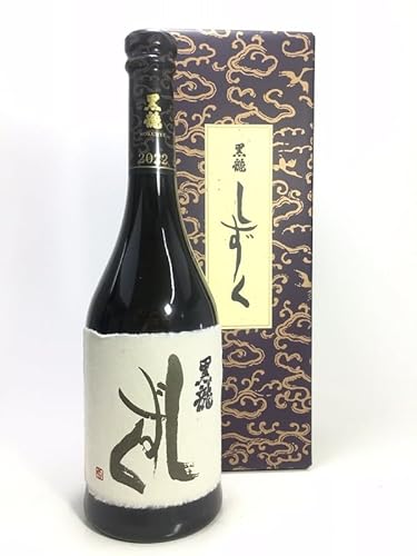 黒龍酒造 黒龍 しずくから瓶 化粧箱1800ml - 日本酒