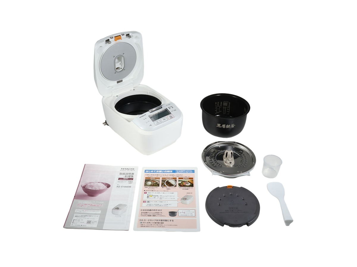 日立 圧力&スチーム IH炊飯器 5.5合炊き RZ-X100DMをレビュー 日立 圧力&スチーム IH炊飯器 5.5合炊き RZ-X100DMをレビュー