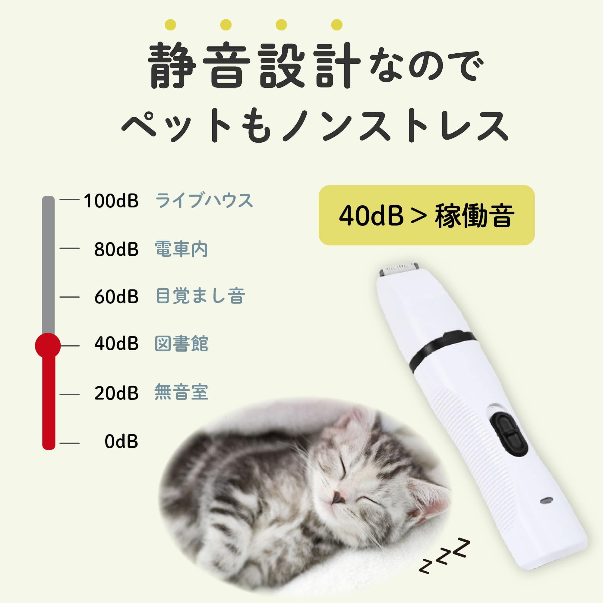 ペットトリマーβ 5