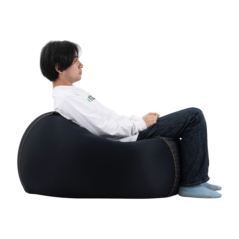 無印良品 体にフィットするソファ・綿デニムネイビー・セットを 無印良品 体にフィットするソファ・綿デニムネイビー・セットを