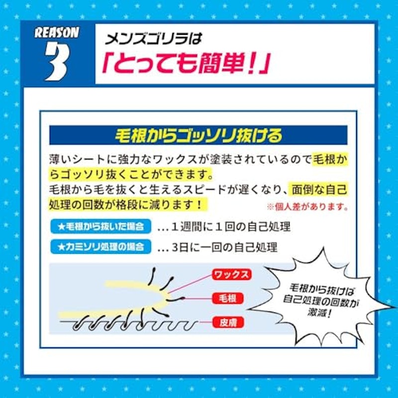 ワックス脱毛シート 6