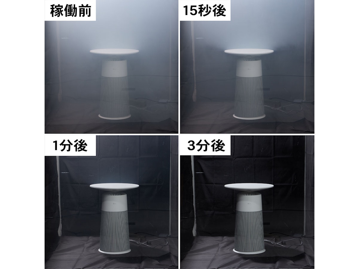 LG Electronics Japan PuriCare AeroFurniture AS207PWU0を検証 LG Electronics Japan PuriCare AeroFurniture AS207PWU0を検証