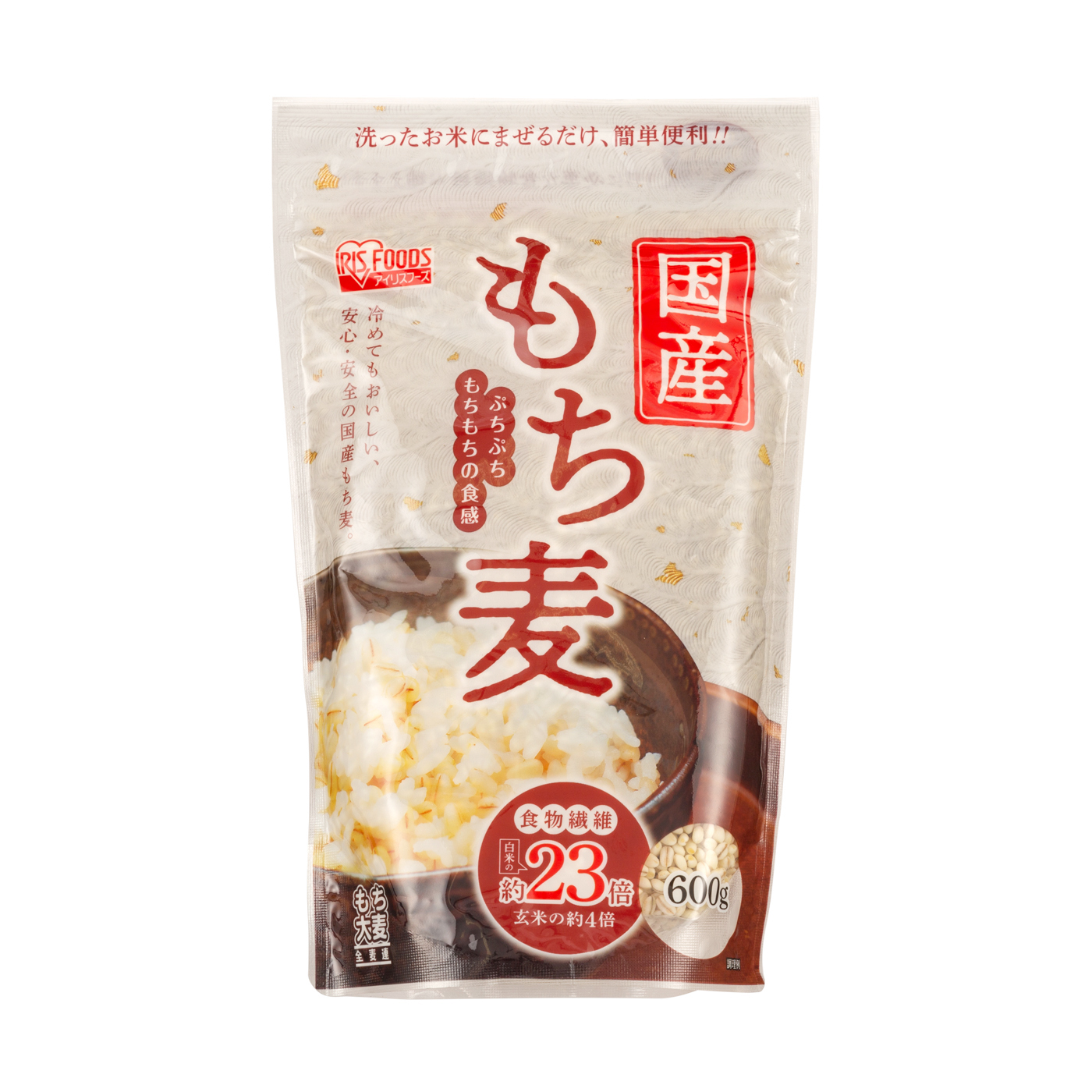 国産 皮付き もち麦 ダイシモチ 2kg 送料無料 - 米