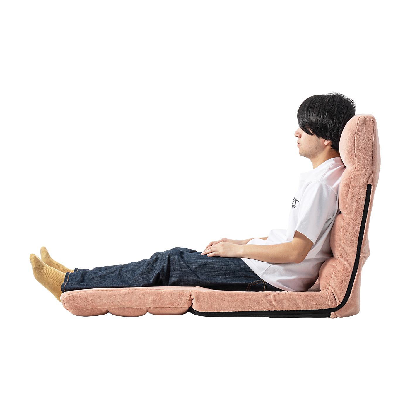 2個セット　いつでもどこでも背もたれ座椅子　BE色 Amazon.co.jp: ドウシシャ いつでもどこでも背もたれ スリム 座