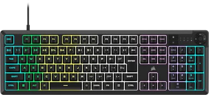 K55 CORE RGB ゲーミングキーボード 1