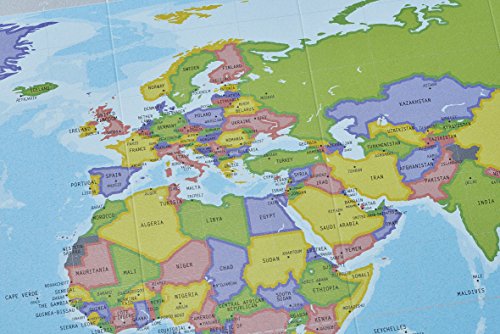 自立式世界地図 3
