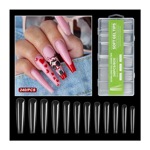 クリアタイプのネイルチップのおすすめ人気ランキング【2025年12月