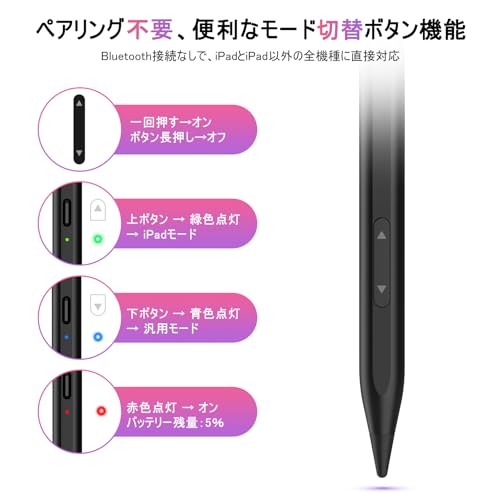 タッチペン 全機種対応 3