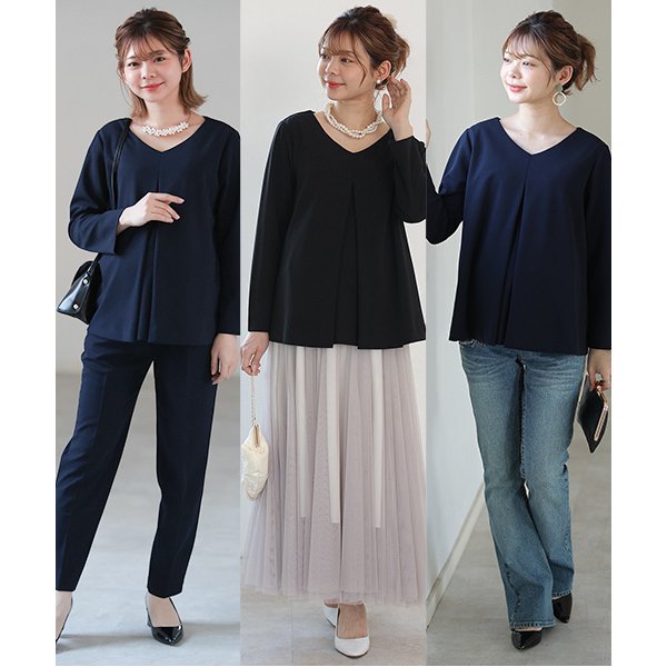 フォーマルセットアップ プルオーバー＋パンツセット（産前・産後） 3