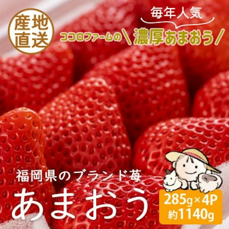 こだわりの濃厚あまおう 1