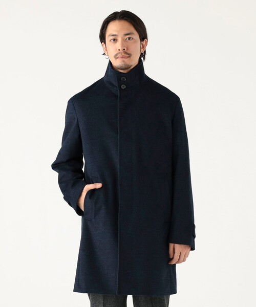 防風 タスマニアウール スタンドカラーコート 25FW 2