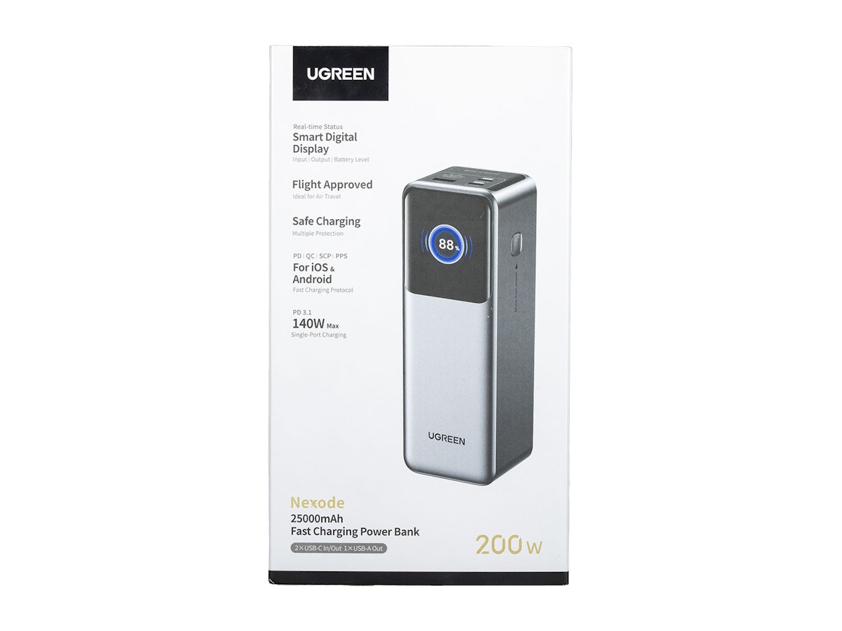 UGREEN Nexode モバイルバッテリー 25000mAh 200Wの口コミ・評判 UGREEN Nexode モバイルバッテリー 25000mAh 200Wの口コミ・評判