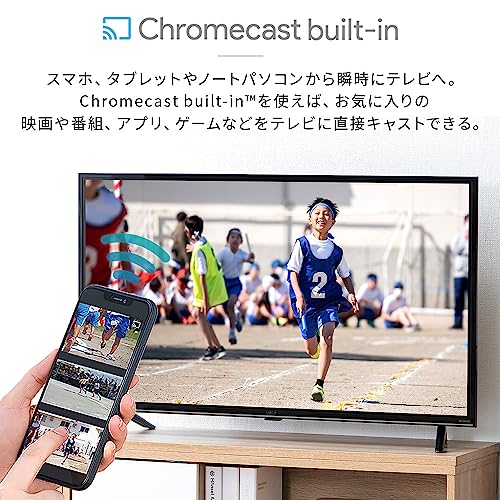 スマートテレビ 40V型 4