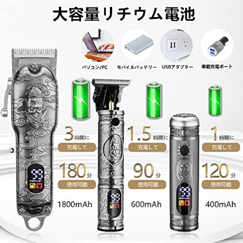 電動バリカン 2