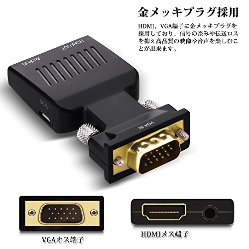 VGA-HDMI変換アダプタ 4