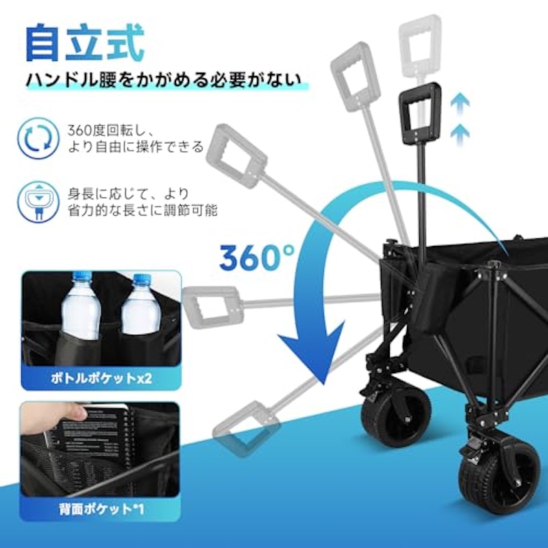 折りたたみ式 キャリーワゴン 4