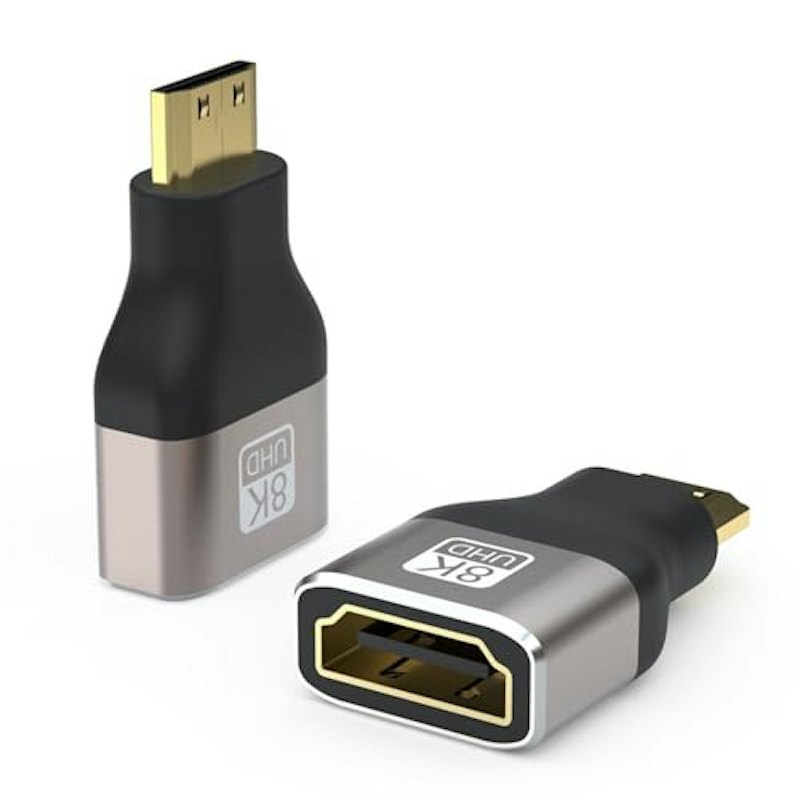 Mini HDMI to HDMI 変換アダプタ 1