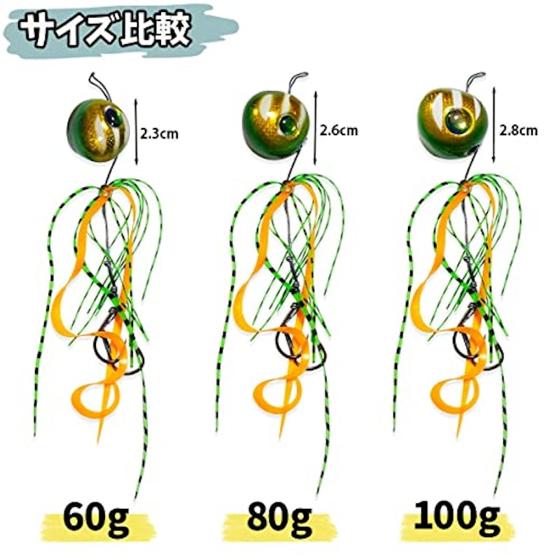 誘導式タイラバ タイラバルド 4色セット 2