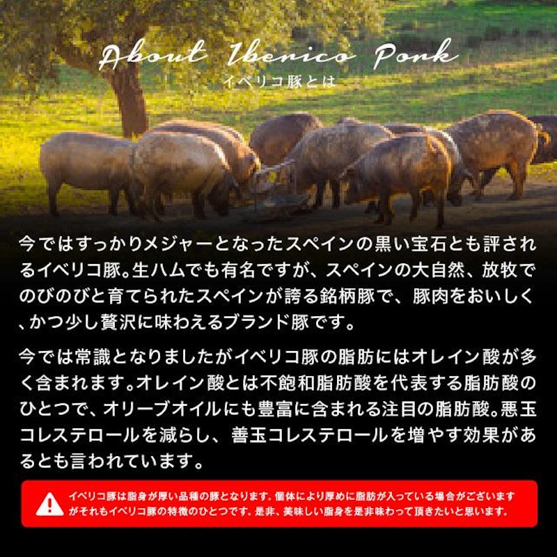 イベリコ豚 バラ スライス 6