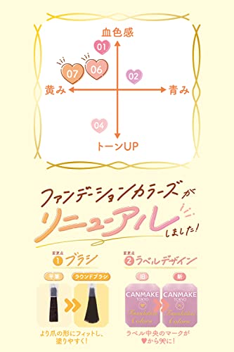 ファンデーションカラーズ 3