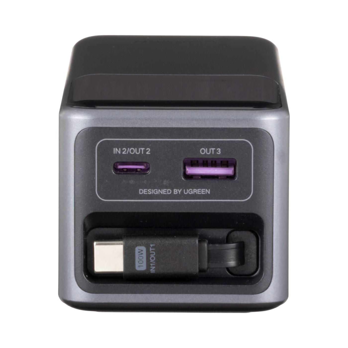 Nexode 巻取式USB-Cケーブル内蔵 モバイルバッテリー 3